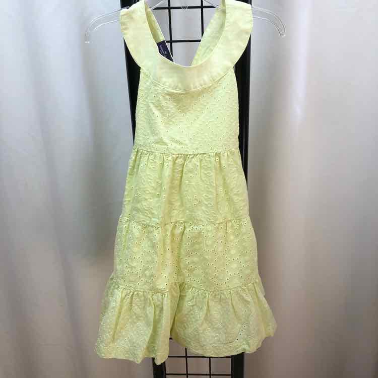 Sargent Major Yellow Eyelet Child Size 3 Girl's Dress