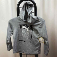 Puma Gray Logo Child Size 4 Boy's Shirt