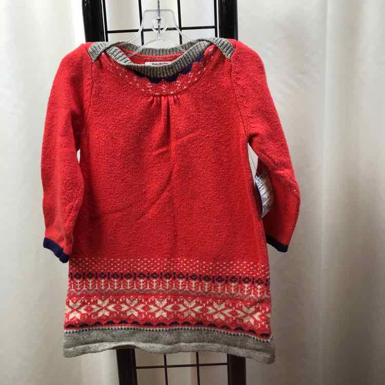 baby Boden Pink Solid Child Size 12-18 m Girl's Dress