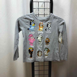 Bluey Gray Character Child Size 6/6X Girl's Shirt
