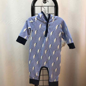 Monica and Andy Baby Blue Patterned Child Size 6-9 m Boy's Outfit