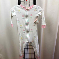 Beaufort Bonnet Co. White Floral Child Size 4 Girl's Pajamas