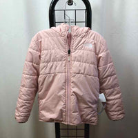 The North Face Pink Solid Child Size 5 Girl's Outerwear