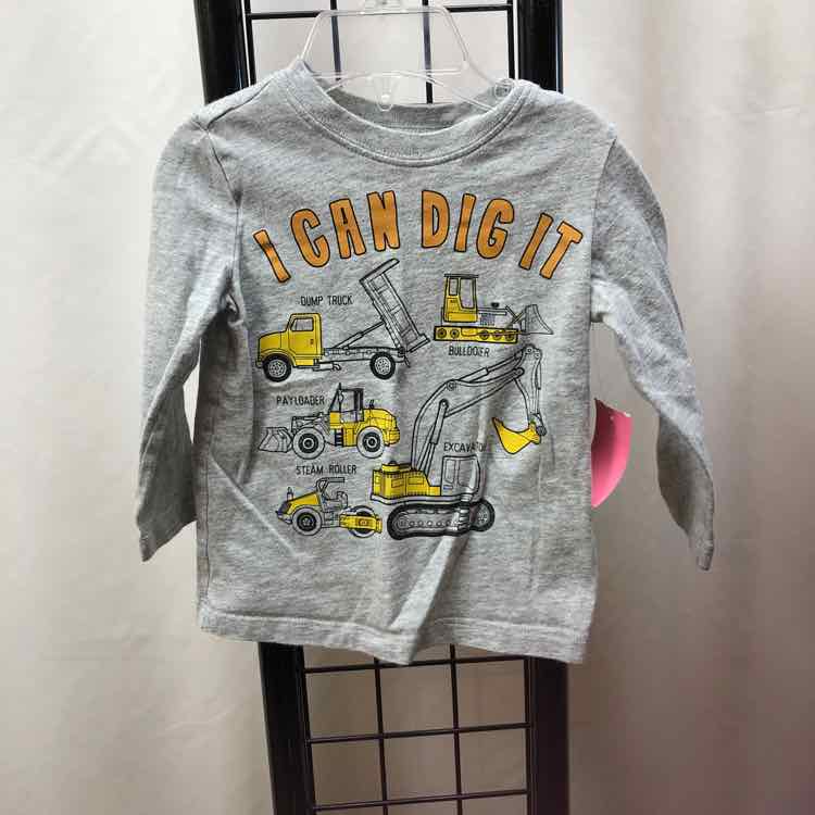 Carter's Gray Graphic Child Size 12 m Boy's Outfit