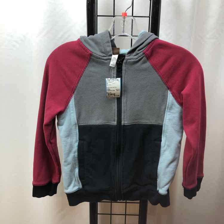 Tea Red Solid Child Size 8 Boy's Sweatshirt
