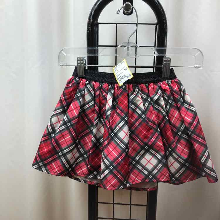 Sonoma Red Plaid Child Size 6 Girl's Skirt
