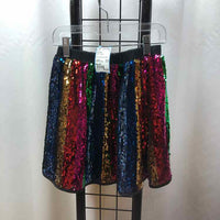 Flapdoodles Rainbow Sequin Child Size 6X Girl's Skirt