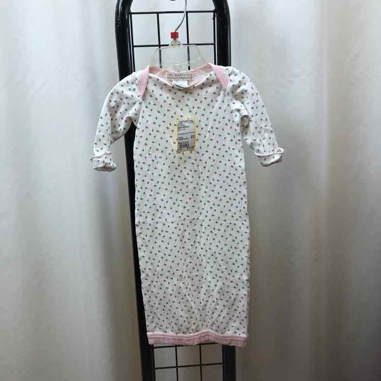 Beaufort Bonnet Co. White Floral Child Size 0-3 m Girl's Pajamas