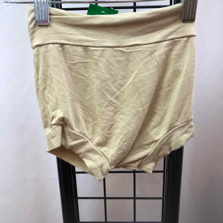 Kyte Tan Solid Child Size 3 Girl's Shorts