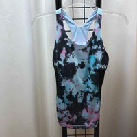 Ivivva Blue Patterned Child Size 10 Girl's Shirt