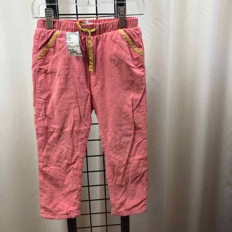 baby Boden Pink Solid Child Size 3/4 Girl's Pants