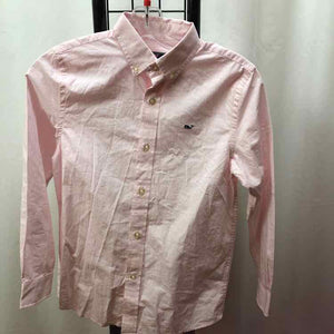 Vineyard vines Pink Stripe Child Size 8/10 Boy's Shirt