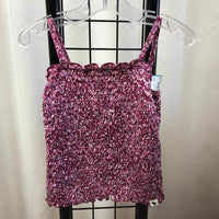 Abercrombie Purple Floral Child Size 5/6 Girl's Shirt