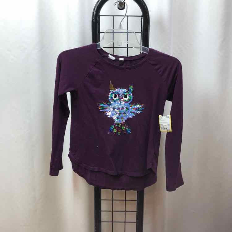 Gap Purple Sequin Child Size 8 Girl's Shirt