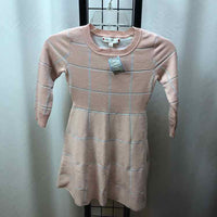 Poppies and Roses Pink Plaid Child Size 6 Girl's Dress