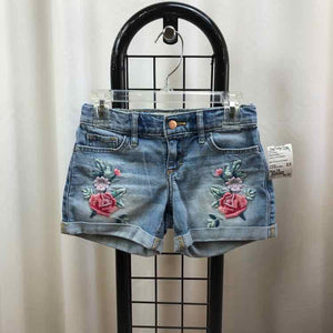 Abercrombie Denim Embroidered Child Size 7/8 Girl's Shorts