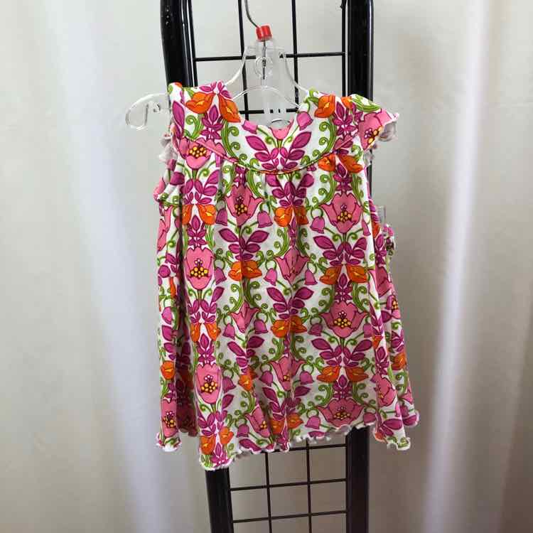 Vera Bradley White Floral Child Size 6-9 m Girl's Dress