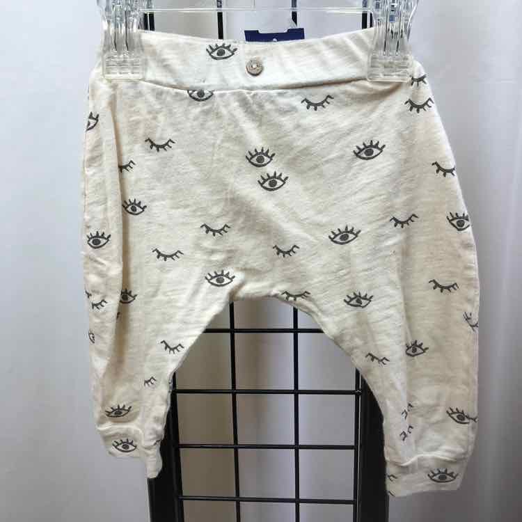 Rylee + Cru Cream Patterned Child Size 3-6 Months Boy's Pants