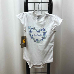 Carhartt White Logo Child Size 18 m Girl's Shirt