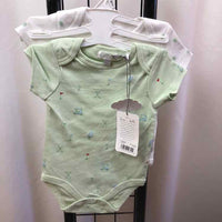 Tres beau et belle White Patterned Child Size 6-9 m Boy's Shirt
