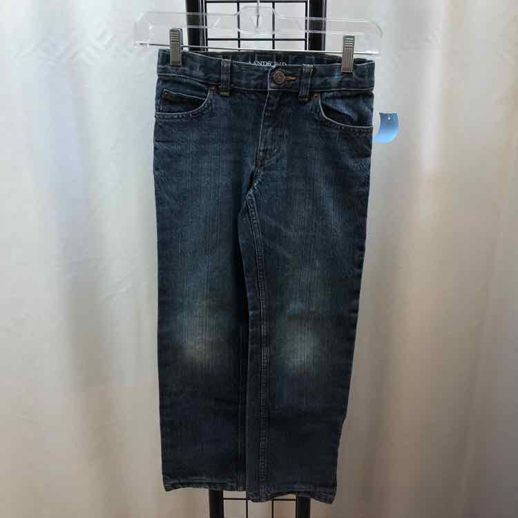 Land's End Denim Solid Child Size 7 Boy's Jeans