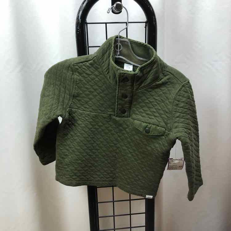 Gap Green Quilted Child Size 4 Boy's Shirt