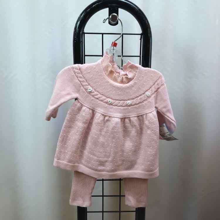 Mayoral Pink Solid Child Size Newborn Girl's Outfit