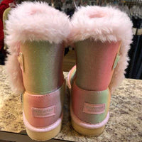 Weestep Rainbow Glitter Child Size 11 Girl's Shoes
