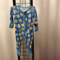 Little sleepies Blue Patterned Child Size 0-3 m Boy's Pajamas