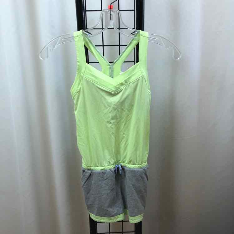 Ivivva Yellow Solid Child Size 7 Girl's Romper