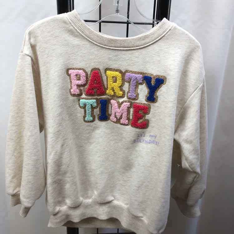 Old Navy Tan Patch Child Size 5 Girl's Sweatshirt