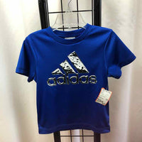 Adidas Blue Logo Child Size 2 Boy's Shirt