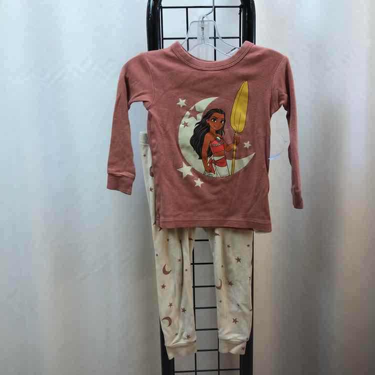 Gap Pink Character Child Size 2 Girl's Pajamas