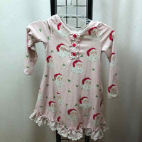 Sweet Honey Pink Christmas Child Size 6 Girl's Pajamas