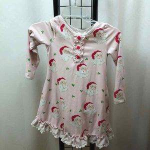 Sweet Honey Pink Christmas Child Size 6 Girl's Pajamas