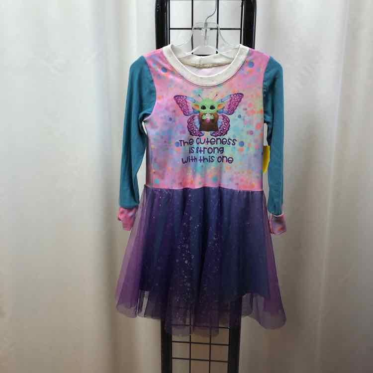 The Teacam Collection Rainbow Character Child Size 3/4 Girl's Dress