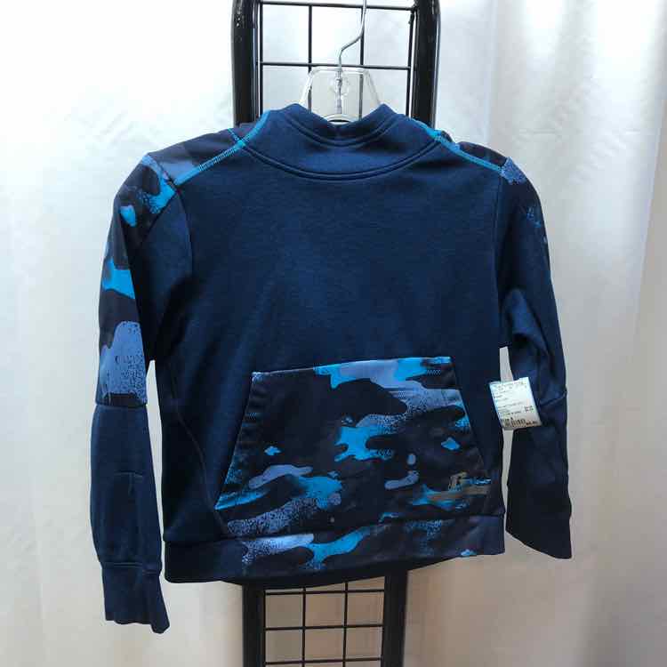 Russell Navy Solid Child Size 8 Boy's Sweatshirt