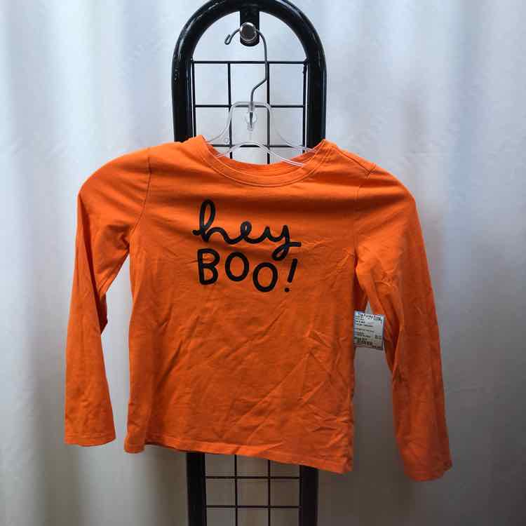 Cat & Jack Orange Halloween Child Size 6/7 Girl's Shirt