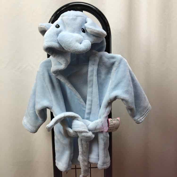 HB Baby Blue Solid Child Size 0-9 m Boy's Robe