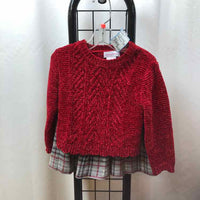 Tommy Bahama Red Solid Child Size 3 Girl's Outfit