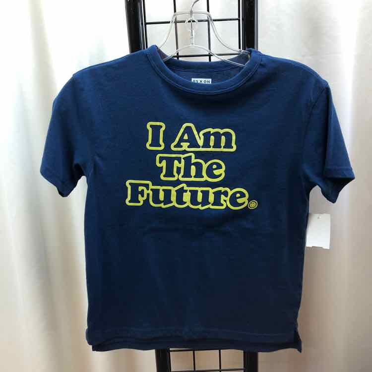 Old Navy Navy Graphic Child Size 10 Boy's Shirt