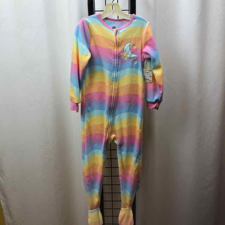 kids headquarters Rainbow Stripe Child Size 5 Girl's Pajamas