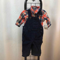 Gap Navy Solid Child Size 3-6 Months Boy's Overalls