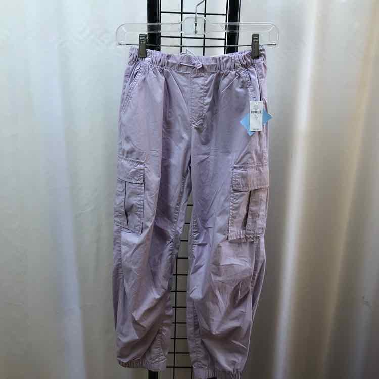 Gap Lavender Solid Child Size 10 Girl's Pants