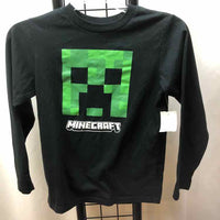 Mojang Black Character Child Size 7/8 Boy's Shirt