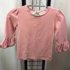 Matilda Jane Pink Patterned Child Size 6 Girl's Shirt