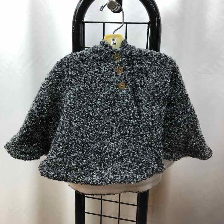 Carter's Black Flecked Child Size 9 m Girl's Outerwear