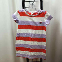 Crew Cuts Lavender Stripe Child Size 4 Girl's Dress