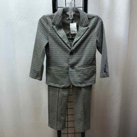 Cat & Jack Navy Plaid Child Size 4 Boy's Suit