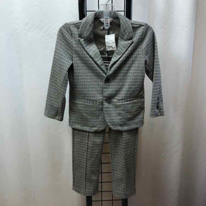 Cat & Jack Navy Plaid Child Size 4 Boy's Suit